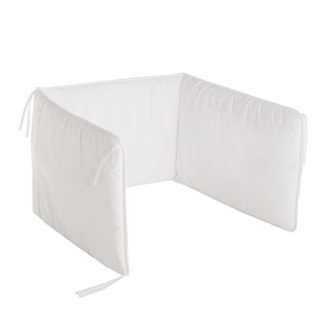 Protector 60 (Cuna 60) 60X40 Cm Liso E Branco CAMBRASS - 1