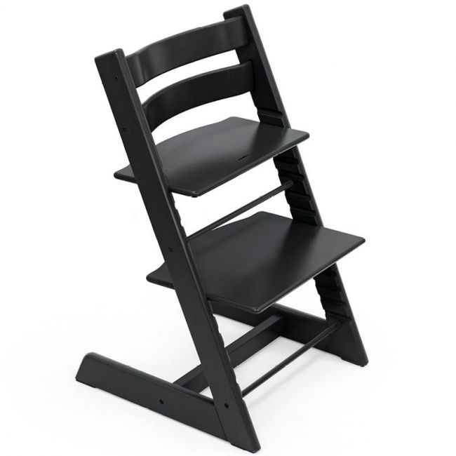 Trona Evolutiva Stokke Tripp Trapp - Silla Negra