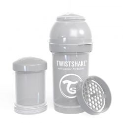 Biberón Twistshake Anti-Colic Gris 260ml