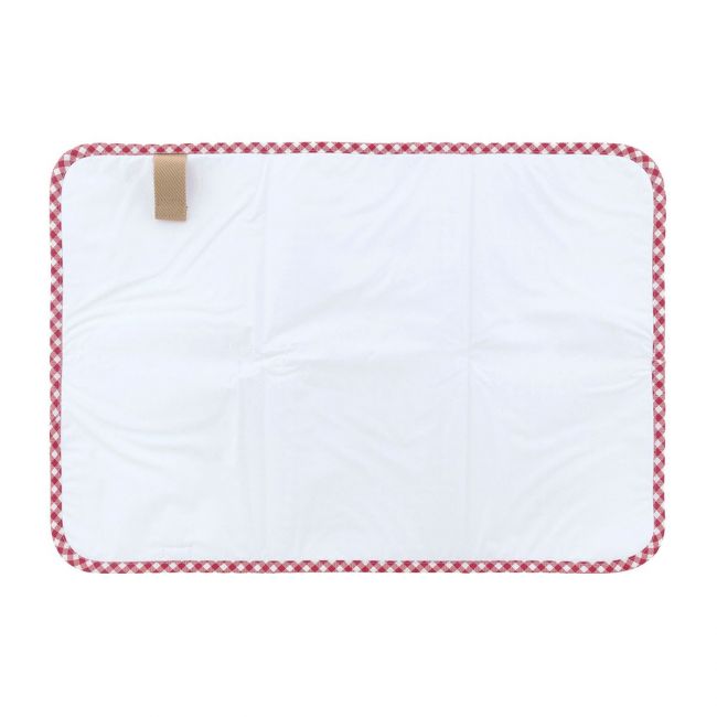 Muda-fraldas Vestidor 40X60X1 Cm Vichy Vermelho