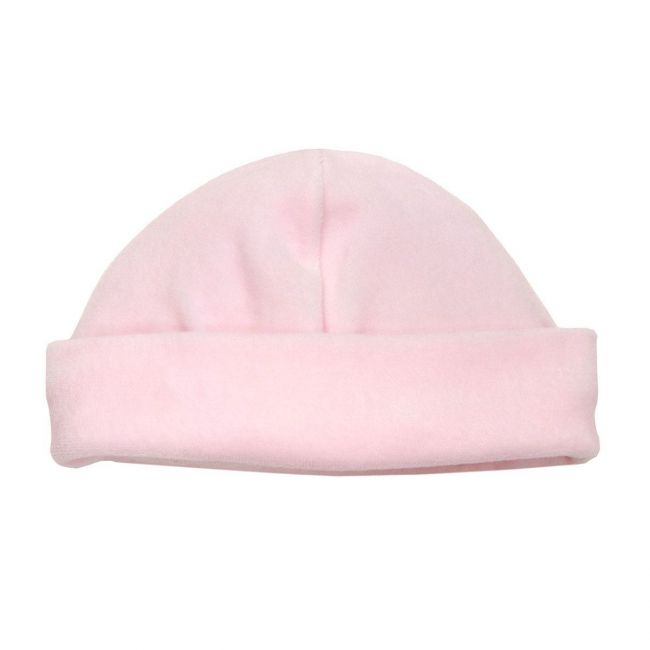 Gorro Veludo Liso Rosa T.0