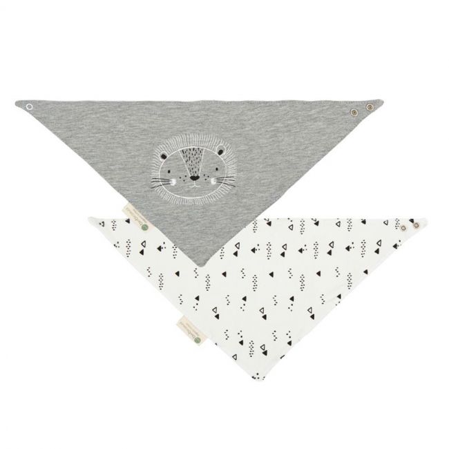 Defina 2 Bandanas Leon Gris.