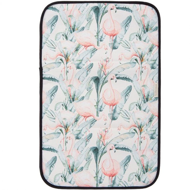 Muda-fraldas 52x32cm Flamingo Branco