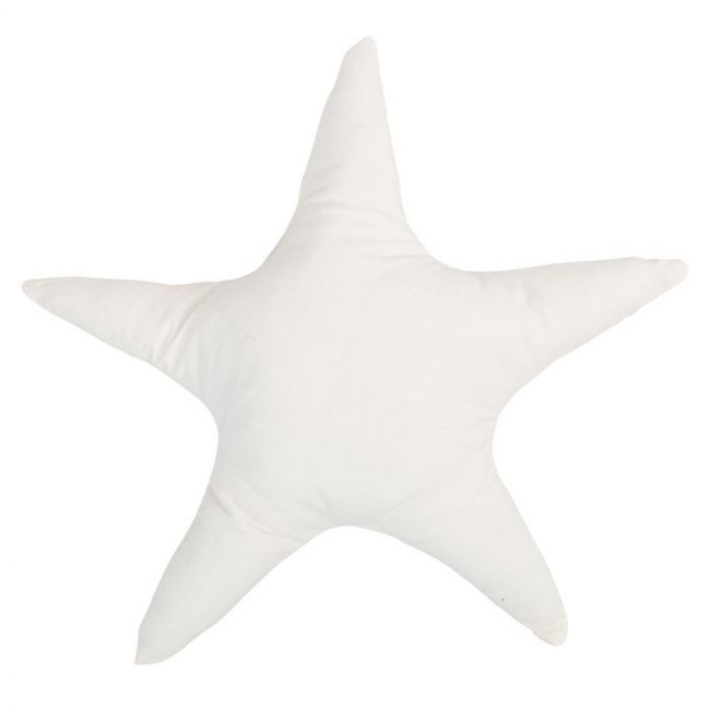 Almofada Estrela 35x35cm Matelassê Branco