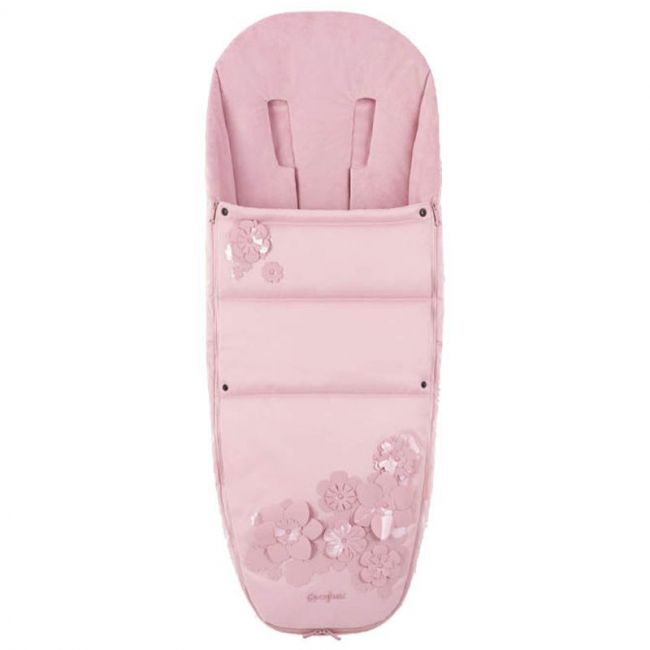 Saco para os pés Platinum Simply Flowers Pink