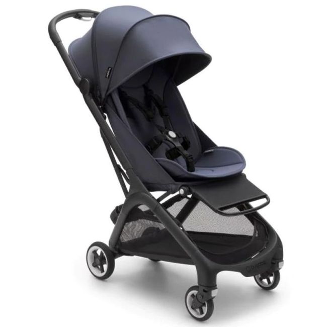 Carrinho de Passeio Bugaboo Butterfly Preto - Tempestade Azul - Tempestade Azul