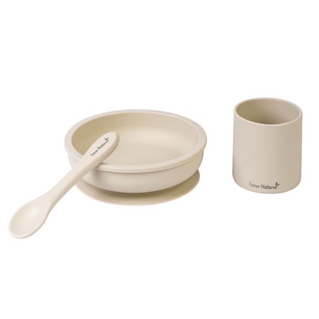 Conjunto de Alimentação 3 Peças Silicone Arena