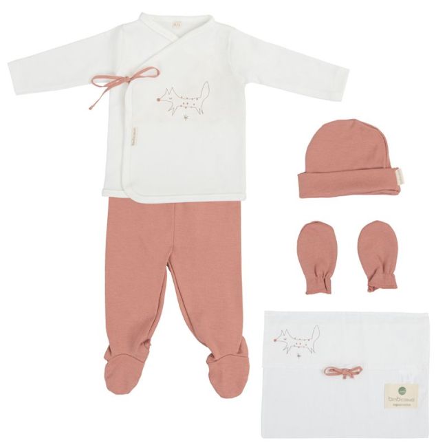 Conjunto de 5 peças para bebé Fox Bimbi Casual.