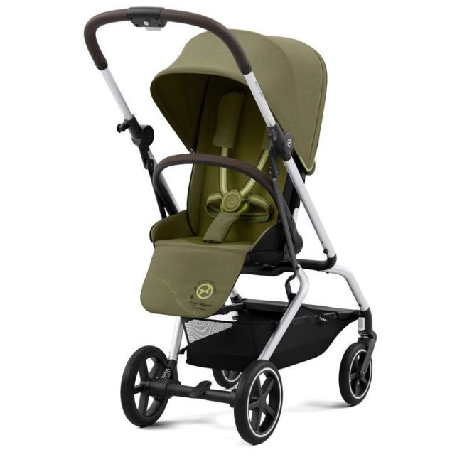 Carrinho de Passeio EEZY S TWIST PLUS 2 Silver Nature Green