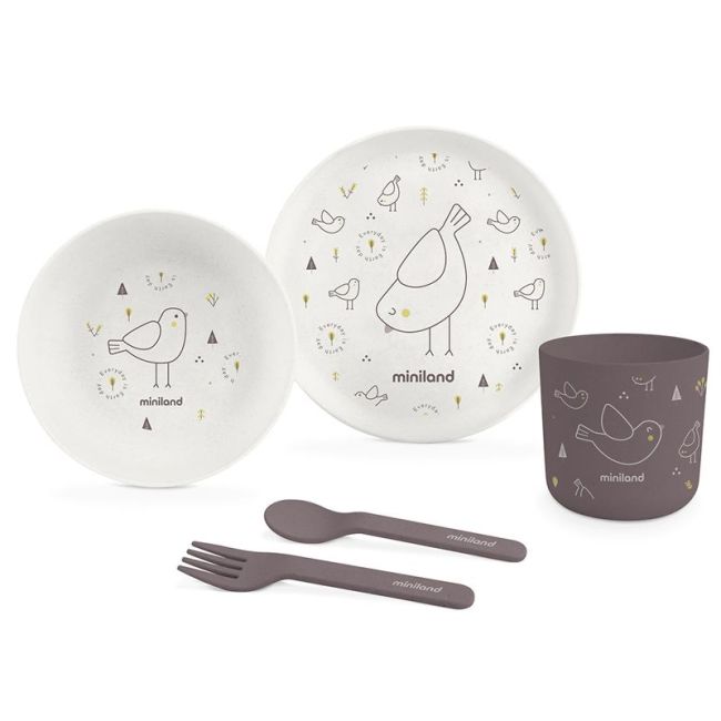 Conjunto de Pratos Naturmeal Pollito