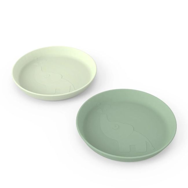 KIDDISH PLATO 2-PACK ELPHEE VERDE