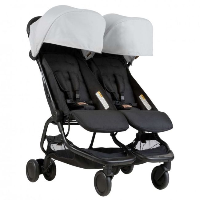 Carrinho de Passeio Mountain Buggy Nano Duo Silver