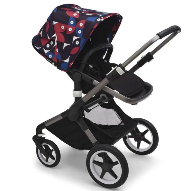 BUGABOO FOX 3 CAPOTA ANIMAL EXPLORER ROJO/ AZUL