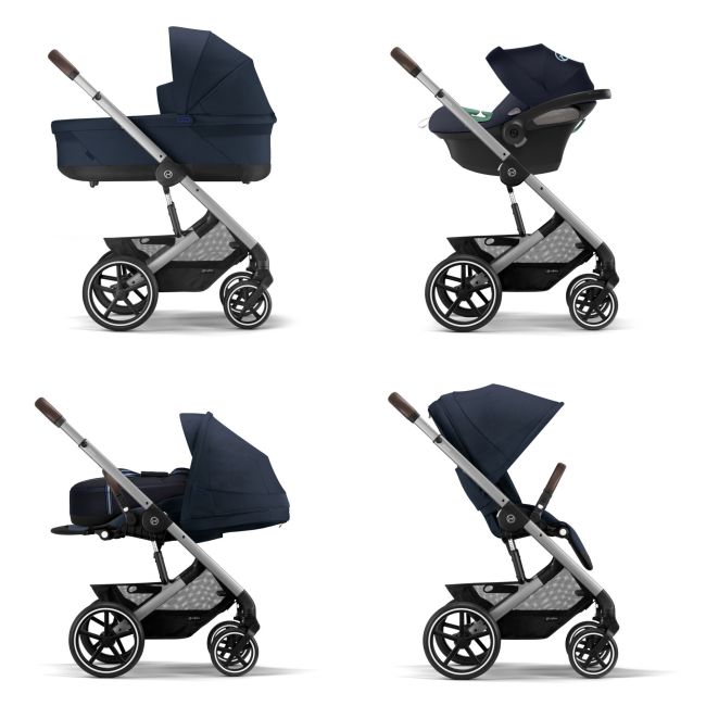 Carrinho de Passeio Cybex Balios S Lux Ocean Blue