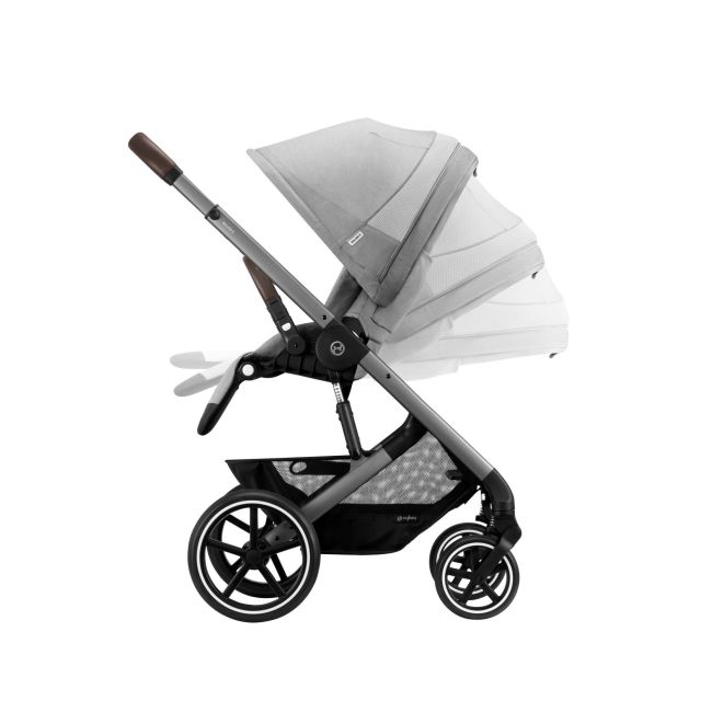 Carrinho de Passeio Cybex Balios S Lux Lava Grey