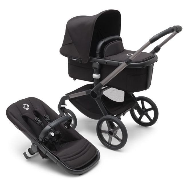 BUGABOO FOX 5 COMPLETO GRAPHITE/MIDNIGHT BLACK-MIDNIGHT