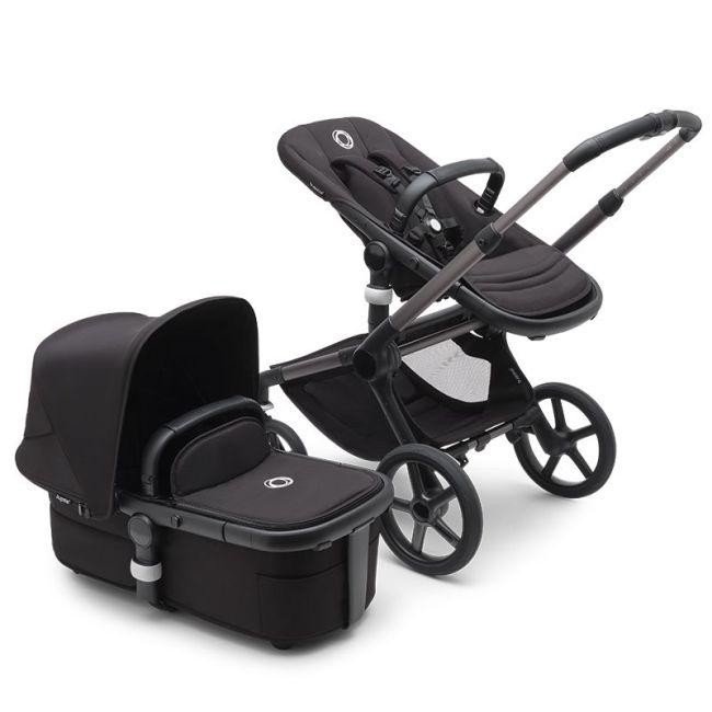 BUGABOO FOX 5 COMPLETO GRAPHITE/MIDNIGHT BLACK-MIDNIGHT