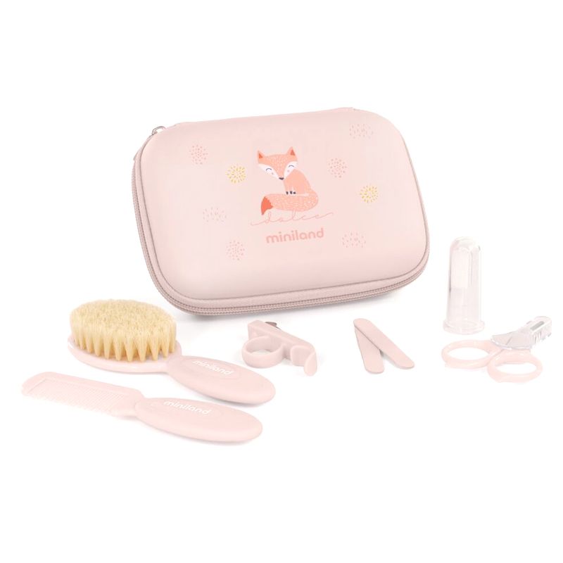 Kit de higiene para bebé - Rosa palo