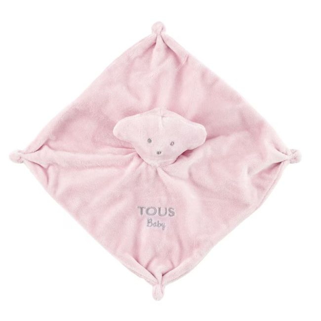 MANTA DE SEGURANÇA (DOU-DOU NÓS) URSO ROSA 0/36M