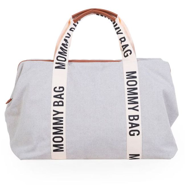 MOMMY BAG ASSINATURA CANVAS BRANCO