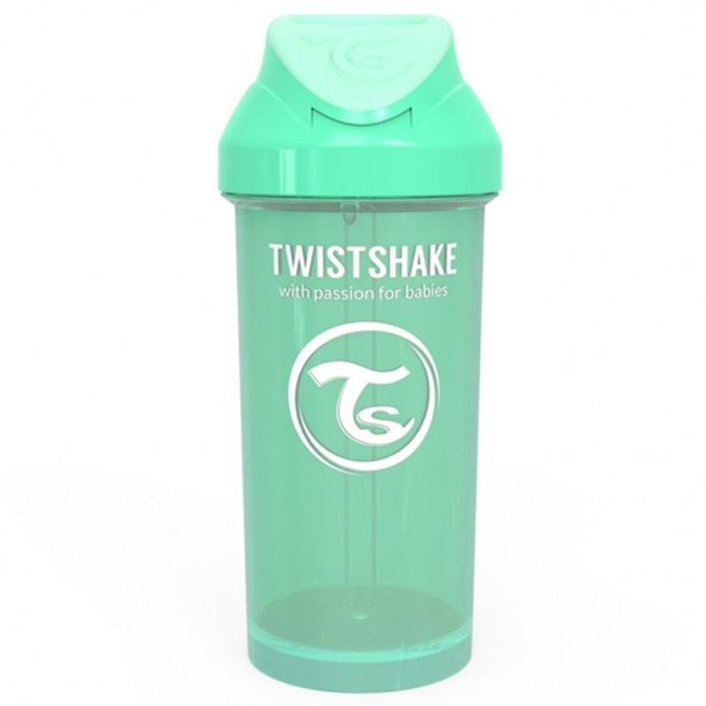 TWISTSHAKE STRAW CUP 360ML 6+M BOLO VERDE