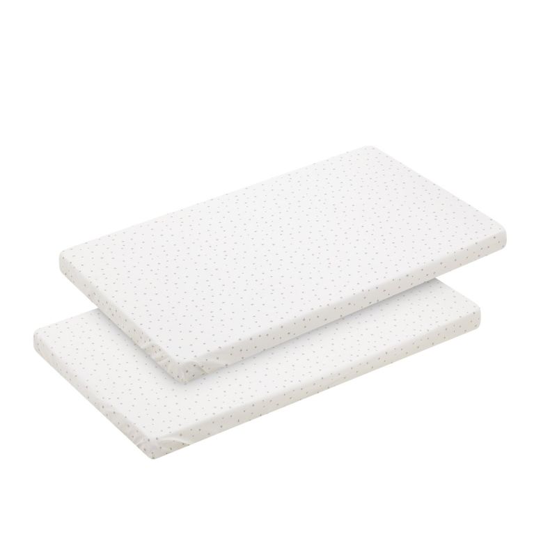 SABANA MINICUNA 3 PCS 80x120x1 CM VICHY10 CELESTE