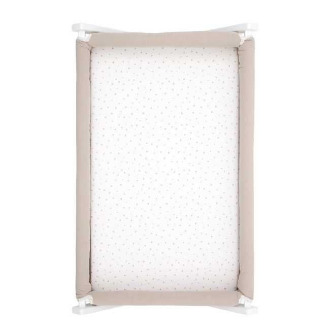 Bajera Minicuna Pack 2 Ud. 50X82X10 Cm Magia Beige