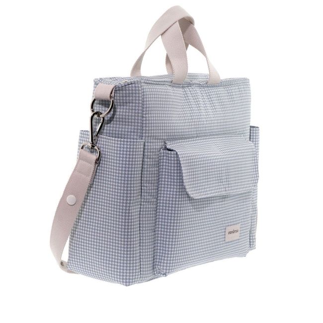 Bolsa Maternal Pack Mini Windsord Cinza 16X43X37 Cm