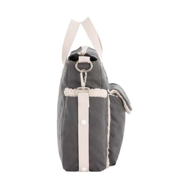 Bolsa Maternal Pack Soft Winter Cinzento 16X43X37 Cm