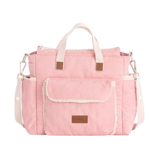 Bolso Maternal Pack Soft Winter Rosa 16X43X37 Cm