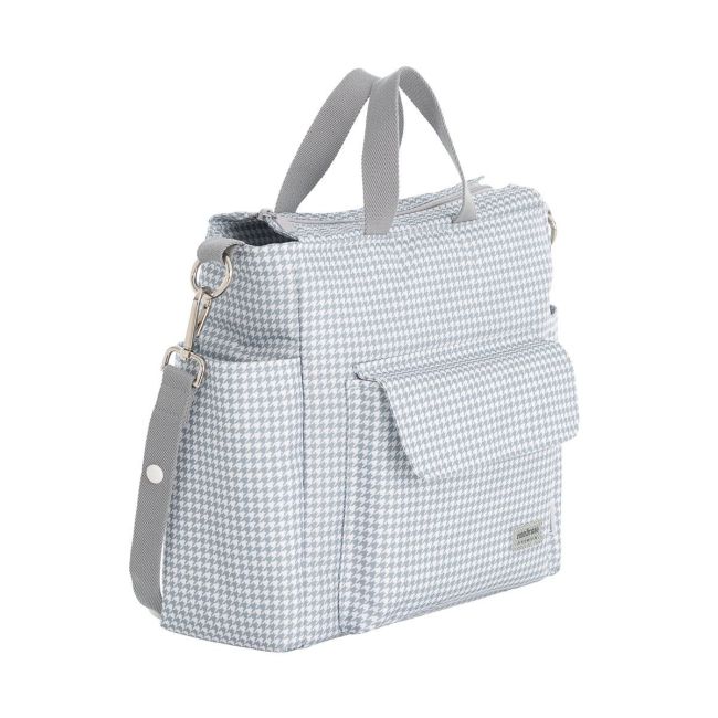 Bolsa Maternal Pack Windsord Cinza 16X43X37 Cm