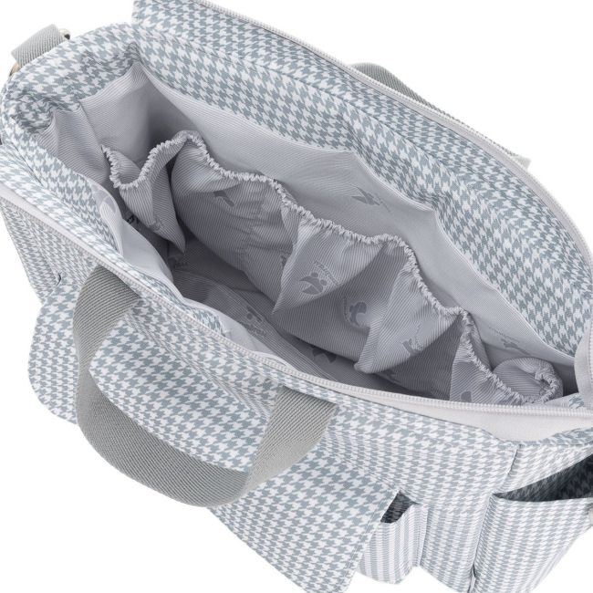 Bolsa Maternal Pack Windsord Cinza 16X43X37 Cm