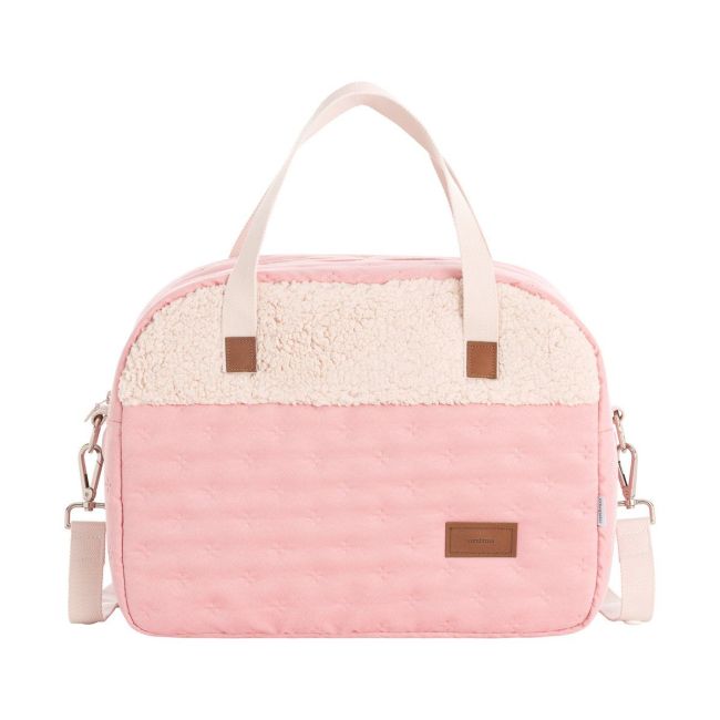 Bolsa Maternal Prome Soft Winter Rosa 18X41X31 Cm