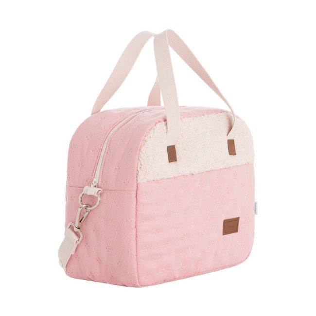 Bolsa Maternal Prome Soft Winter Rosa 18X41X31 Cm