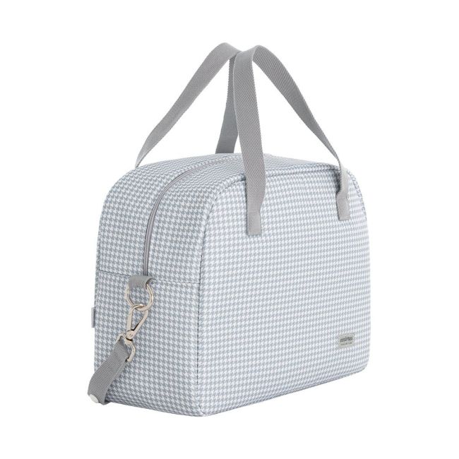 Bolsa Prome Windsord Cinza 18X41X31 Cm