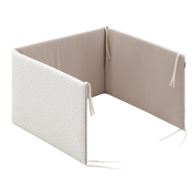 Juego 2 Piezas Funda Nordica Cuna 60 Magia Beige 100X140X3 Cm