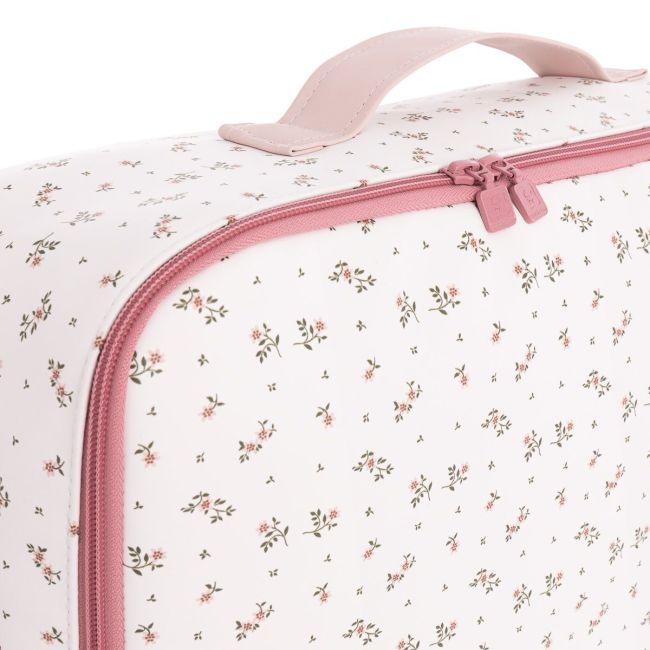 Maleta Clinica Aura Beige/Flores 12X47X36 Cm