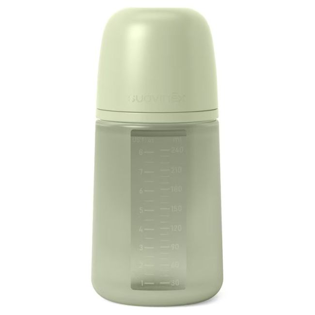 Biberão Fisiológico 240ml Silicone SX Pro Verde