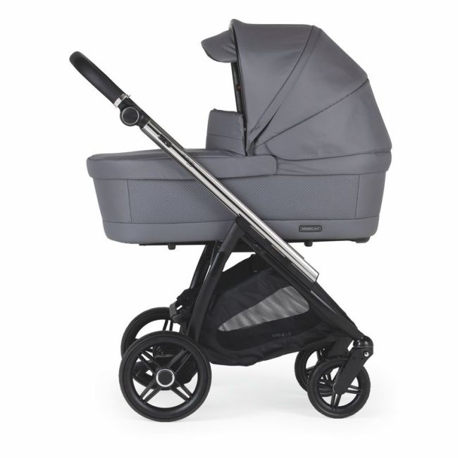 Carrito Bebecar Flowy KO-431 Mixto Cromado/Negro