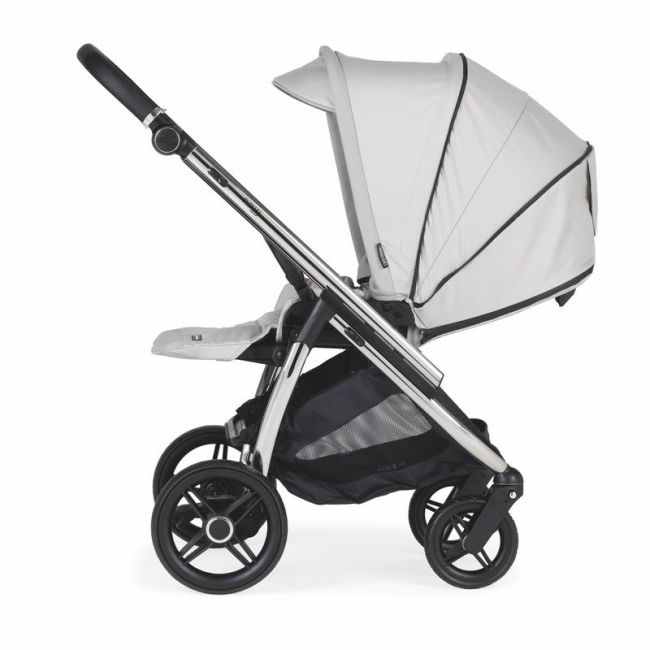 Carrito Bebecar Flowy KO-432 Cromado/Negro