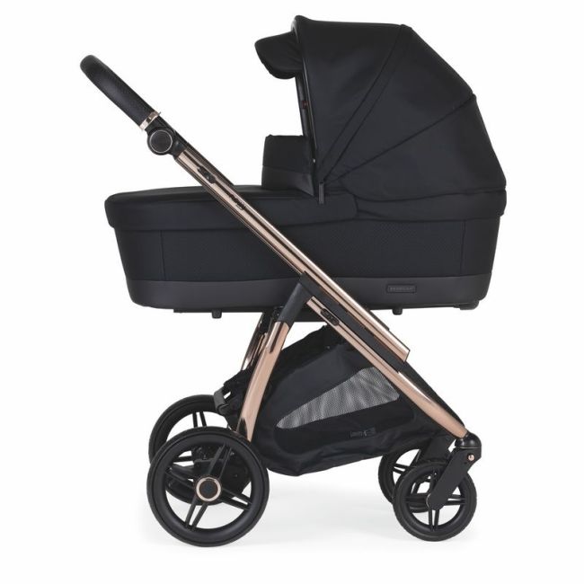 Carrito Bebecar Flowy KO-440 Fumé Rosa/Negro