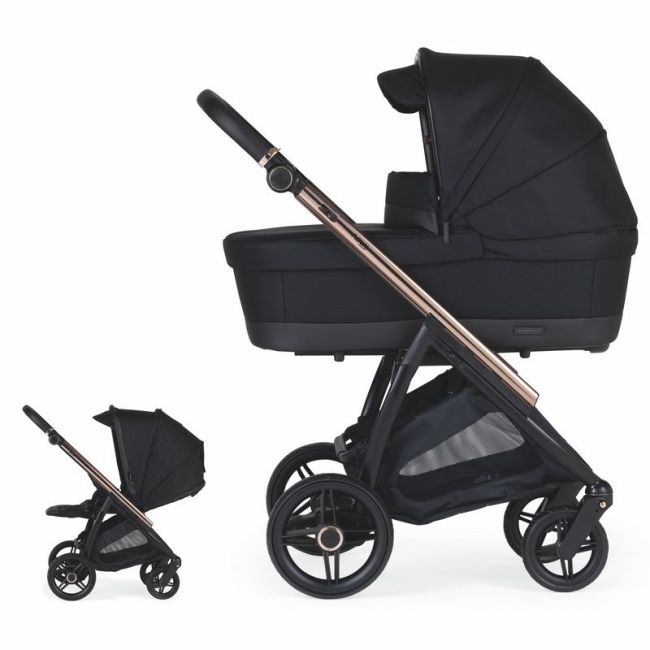 Carrito Bebecar Flowy KO-440 Mixto Fumé Rosa/Negro