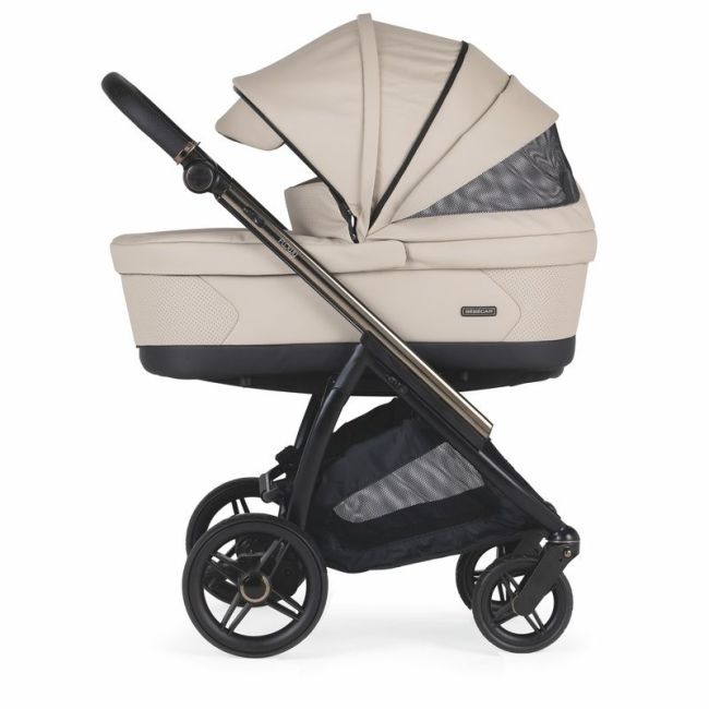 Carrito Bebecar Flowy KP-422 Mixto Fumé/Negro