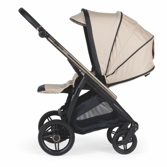 Carrito Bebecar Flowy KP-422 Mixto Fumé/Negro