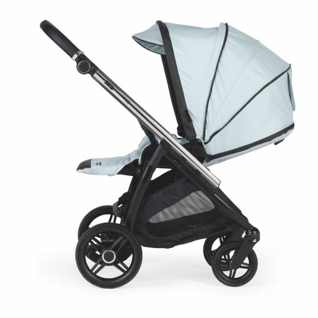 Carrito Bebecar Flowy KP-423 Mixto Cromado/Negro