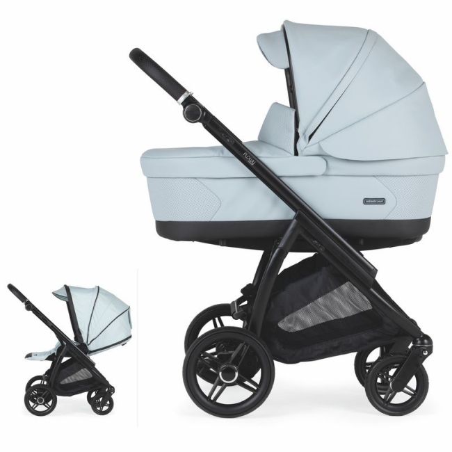 Carrito Bebecar Flowy KP-423 Negro/Negro