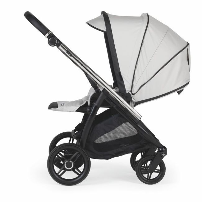 Carrito Bebecar Flowy KP-424 Mixto Cromado/Negro