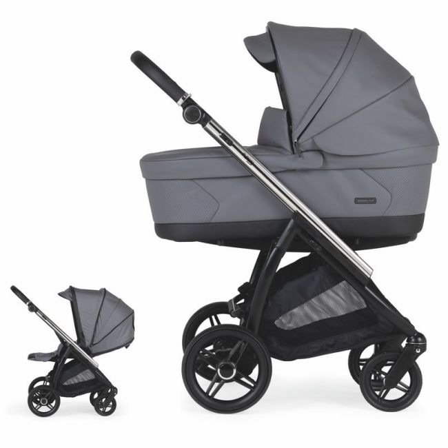 Carrito Bebecar Flowy KP-425 Mixto Cromado/Negro