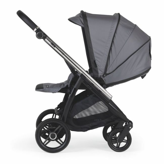 Carrito Bebecar Flowy KP-425 Mixto Cromado/Negro