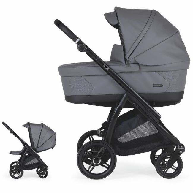 Carrito Bebecar Flowy KP-425 Negro/Negro